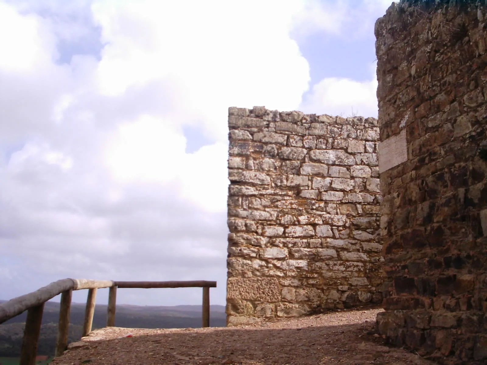 Aljezur Castle above the valley