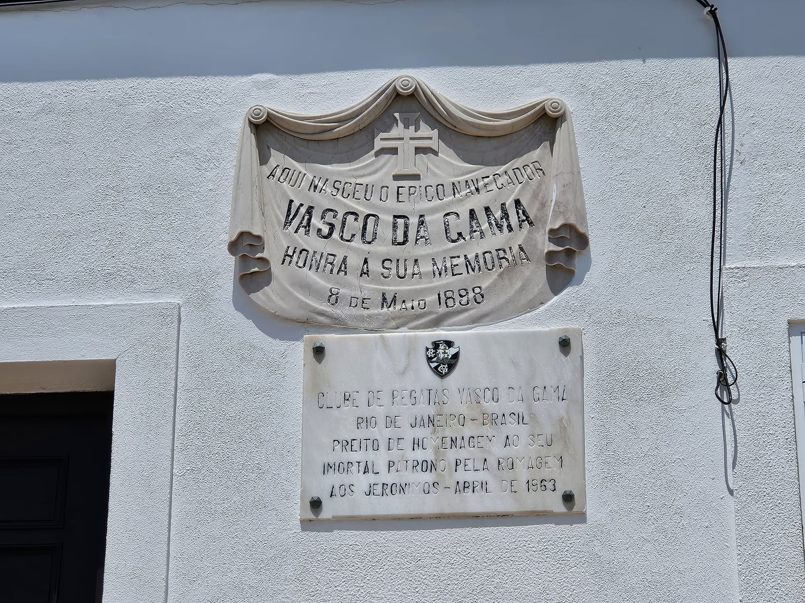 The house where Vasco da Gama was born, in Sines