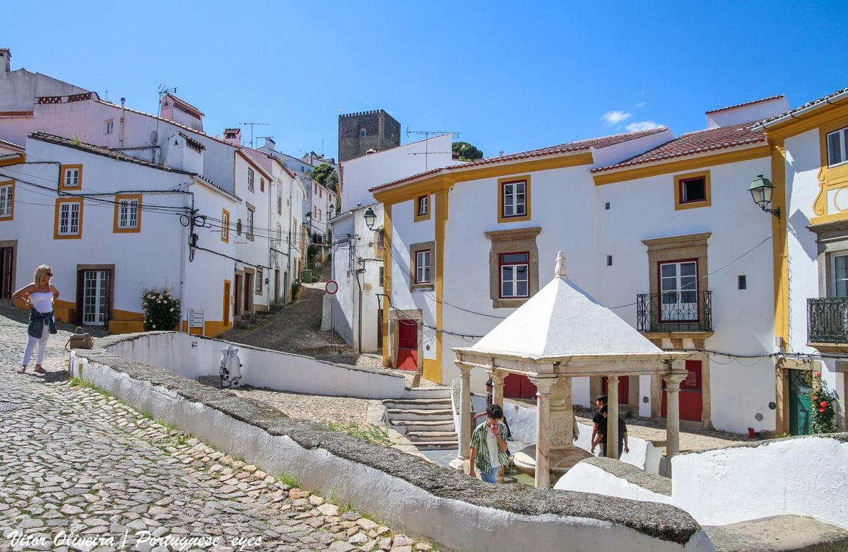 The Fonte da Vila fountain in Castelo de Vide