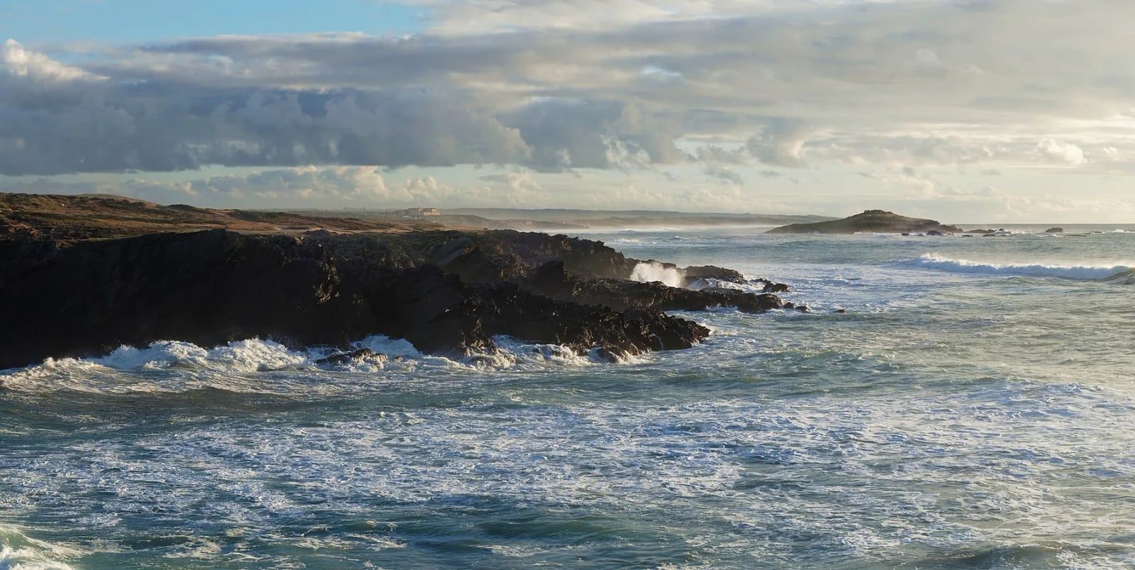 Pessegueiro Island from the Alentejo coast